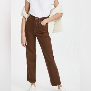 Reformation cowboy jeans 24 brown